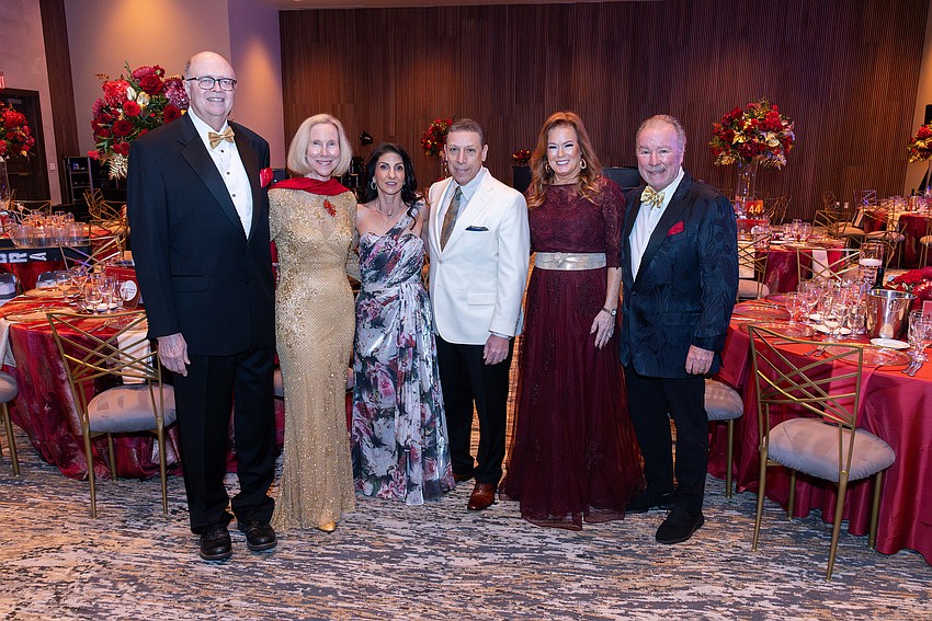 Cliff and Susie Walters, Barbara and Joe Najmy, and Terri and Michael Klauber