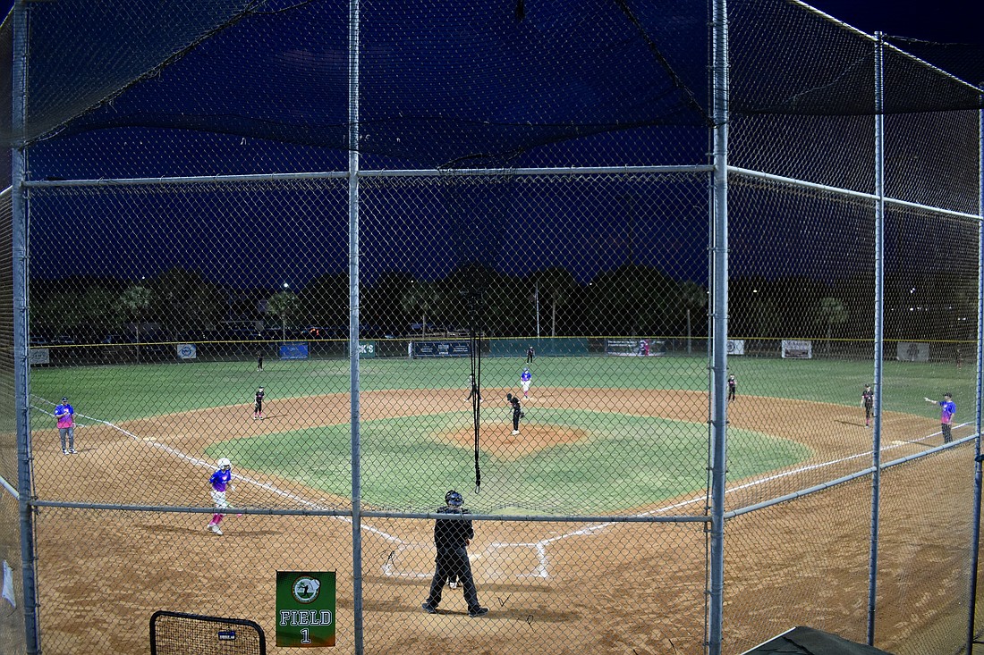 Lakewood Ranch Little League plays at Lakewood Ranch Park March 25.