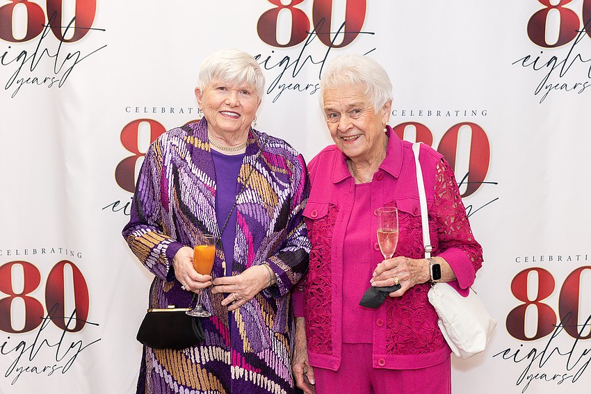 Judy Diedrich and Sallie Luebbe