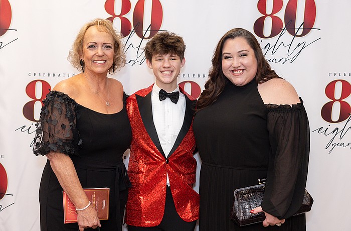 Kathy Francoletti, Chance Horvath and Amanda Corcoran
