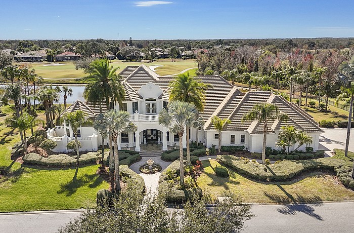 A Country Club Village home at 7028 Portmarnock Place sold for $4.55 million. Built in 2003, it has five bedrooms, five-and-three-half baths, a pool and 7,072 square feet of living area.