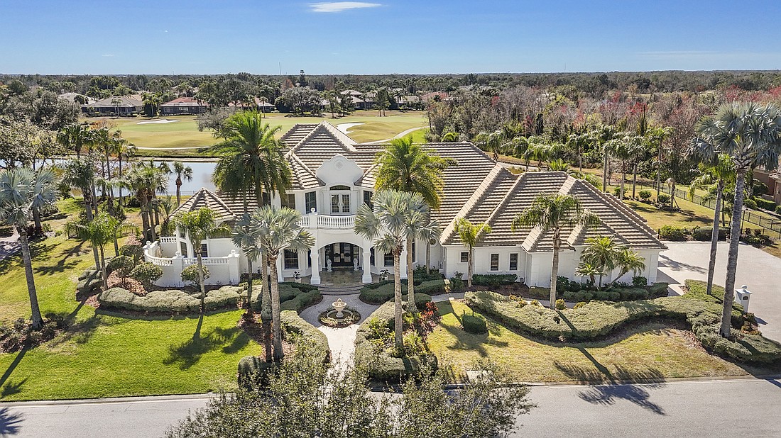 A Country Club Village home at 7028 Portmarnock Place sold for $4.55 million. Built in 2003, it has five bedrooms, five-and-three-half baths, a pool and 7,072 square feet of living area.