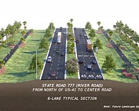 Landscaping projects such as the one proposed for South River Road SR 777) in Venice by the state transportation department are accounted for in the state budget. But upkeep is almost always a county responsibility, something Sarasota officials are concerned about.