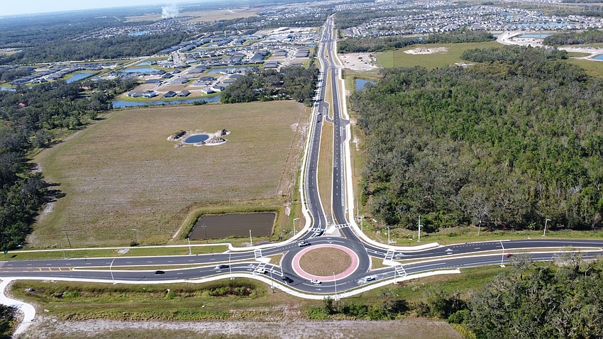 Moccasin Wallow Road from Sawgrass Road to Buffalo Road consists of 1.7 miles of 4 lane roadway with associated stormwater and utility improvements.