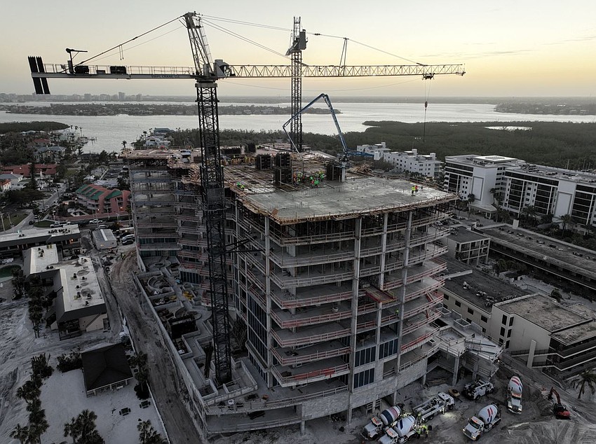 Mark Williams Construction built Rosewood Residences on Lido Key.