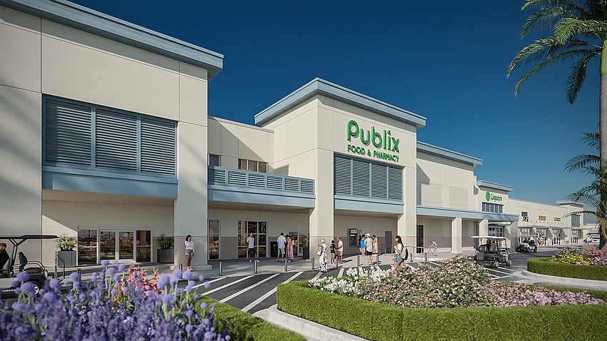 SeaFlower Village Center in Bradenton will include a Publix Super Market.
