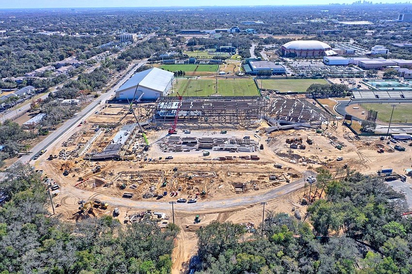 Burgess Civil is providing a turnkey sitework package for the University of South Florida football stadium in Tampa.