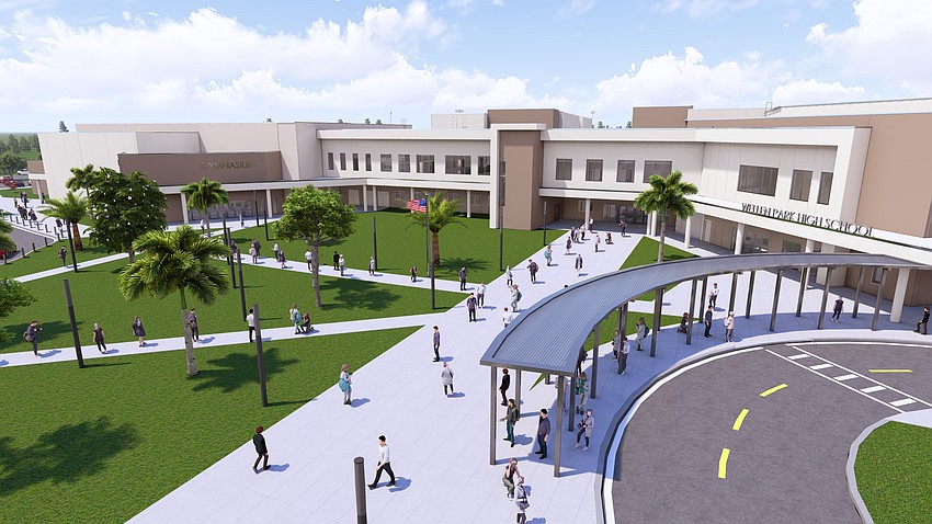 Wellen Park High School in Sarasota will be a 325,000-square-foot building.