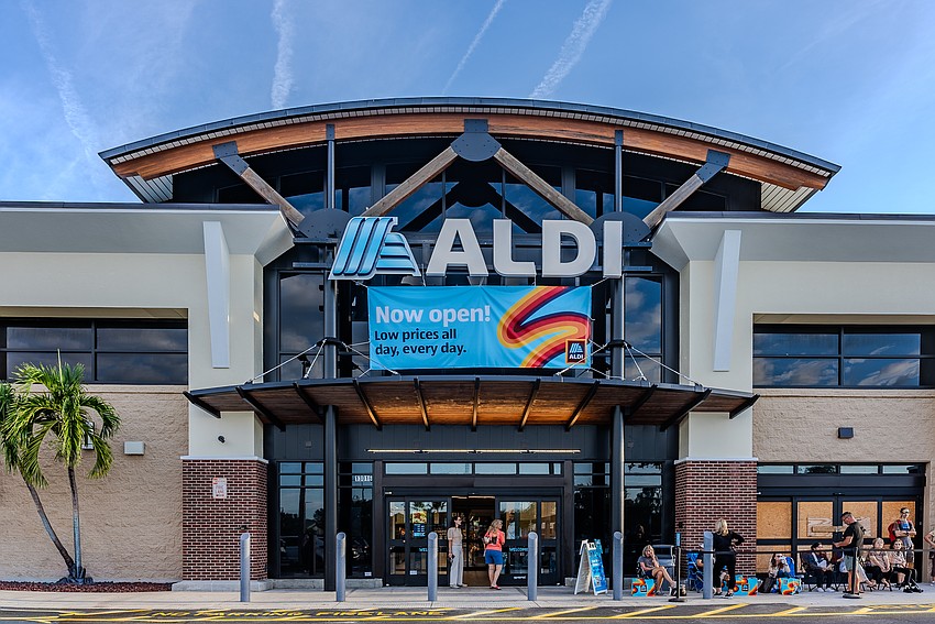 Case Contracting converted a Winn Dixie grocery store to an Aldi grocery store in Tampa.