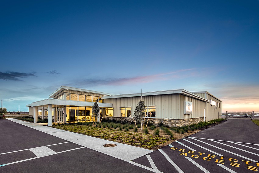 The Aviation Maintenance Technical School is a joint project with the Charlotte County School Board and the Punta Gorda Airport that is valued at $5.4 million.