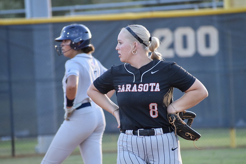 Madison Culbertson, now a senior, returned to high school softball with Sarasota after playing her freshman year at Lakewood Ranch. She ranks second on the team with 18 RBIs, as of March 30.