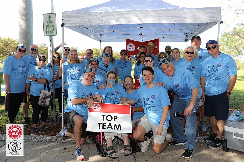 The team of Christina Greenstein stands together in 2025.