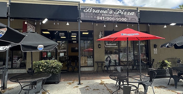 Bravo's Pizzeria & Italian Eatery at 1995 Main St. in Sarasota has closed.
