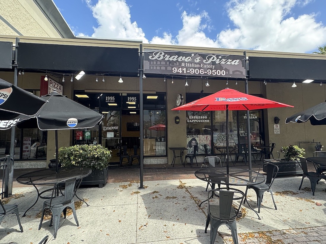 Bravo's Pizzeria & Italian Eatery at 1995 Main St. in Sarasota has closed.