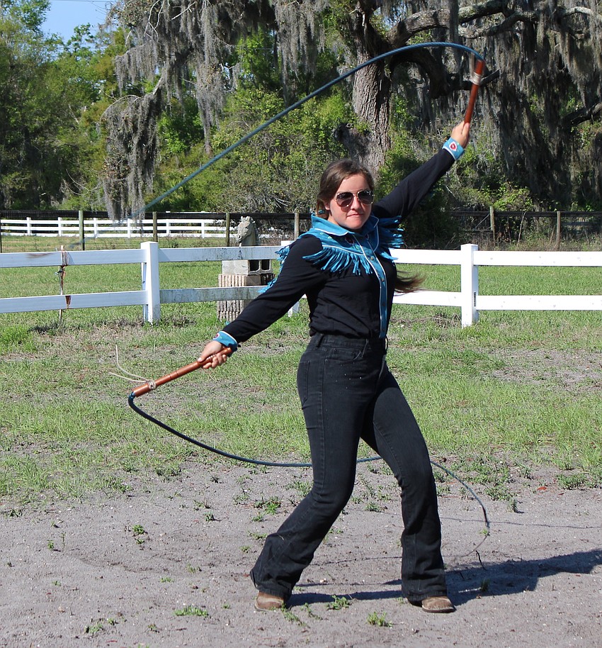 If Sydney McCullough swings the whips just right, she produces speed that breaks the speed of sound, and results in a sonic boom.