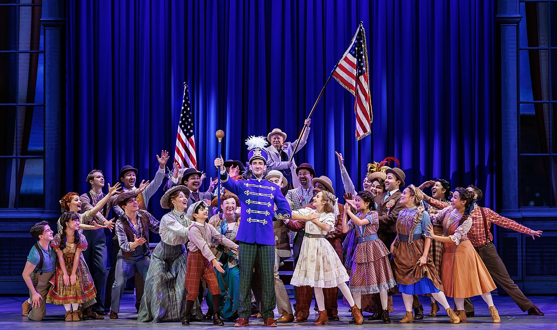 The Broadway revival of Meredith Wilson's "The Music Man" comes to the Van Wezel Performing Arts Hall April 10-11.