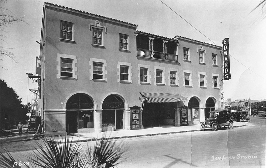The Sarasota Opera House was built in 1926 by Sarasota developer and Mayor A.B. Edwards and was named after him. The Sarasota Opera House was built in 1926 by Sarasota developer and Mayor A.B. Edwards and was named after him.