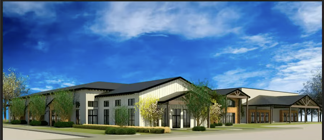 The proposed church will sit on 19 acres of land, though 15 acres will be untouched.