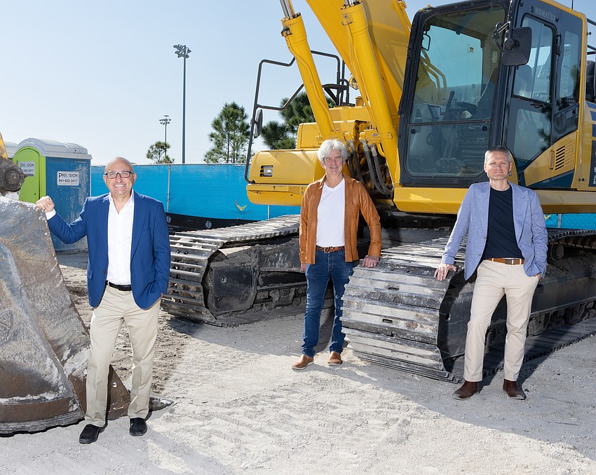 (From left to right) Angelo Cappelli, Fred Hemmer and Nick Hansen of HP Capital Group are developing Fairfield Avenue Apartments in St. Petersburg. (From left to right) Angelo Cappelli, Fred Hemmer and Nick Hansen of HP Capital Group are developing Fairfield Avenue Apartments in St. Petersburg.