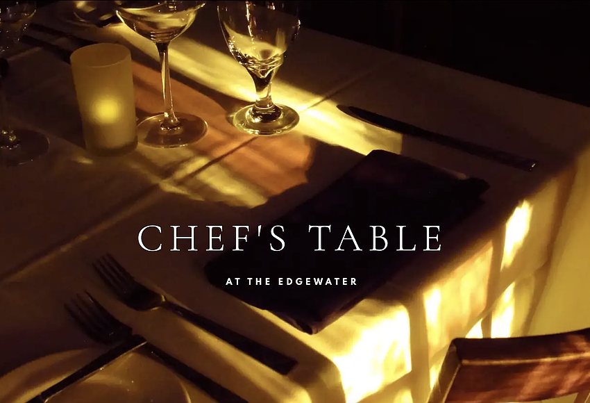 Chef's Table at the Edgewater closed for repairs