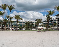 St. Regis at Longboat Key is a gulf-facing resort and condo development on the barrier island of Longboat Key. The Unicorp-developed property opened in 2024 at the former site of the Colony Beach & Tennis Resort.
