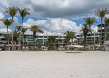 St. Regis at Longboat Key is a gulf-facing resort and condo development on the barrier island of Longboat Key. The Unicorp-developed property opened in 2024 at the former site of the Colony Beach & Tennis Resort.