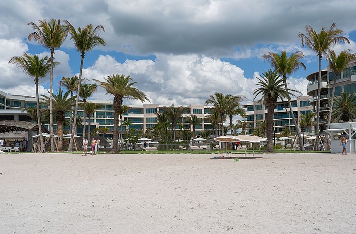St. Regis at Longboat Key is a gulf-facing resort and condo development on the barrier island of Longboat Key. The Unicorp-developed property opened in 2024 at the former site of the Colony Beach & Tennis Resort.