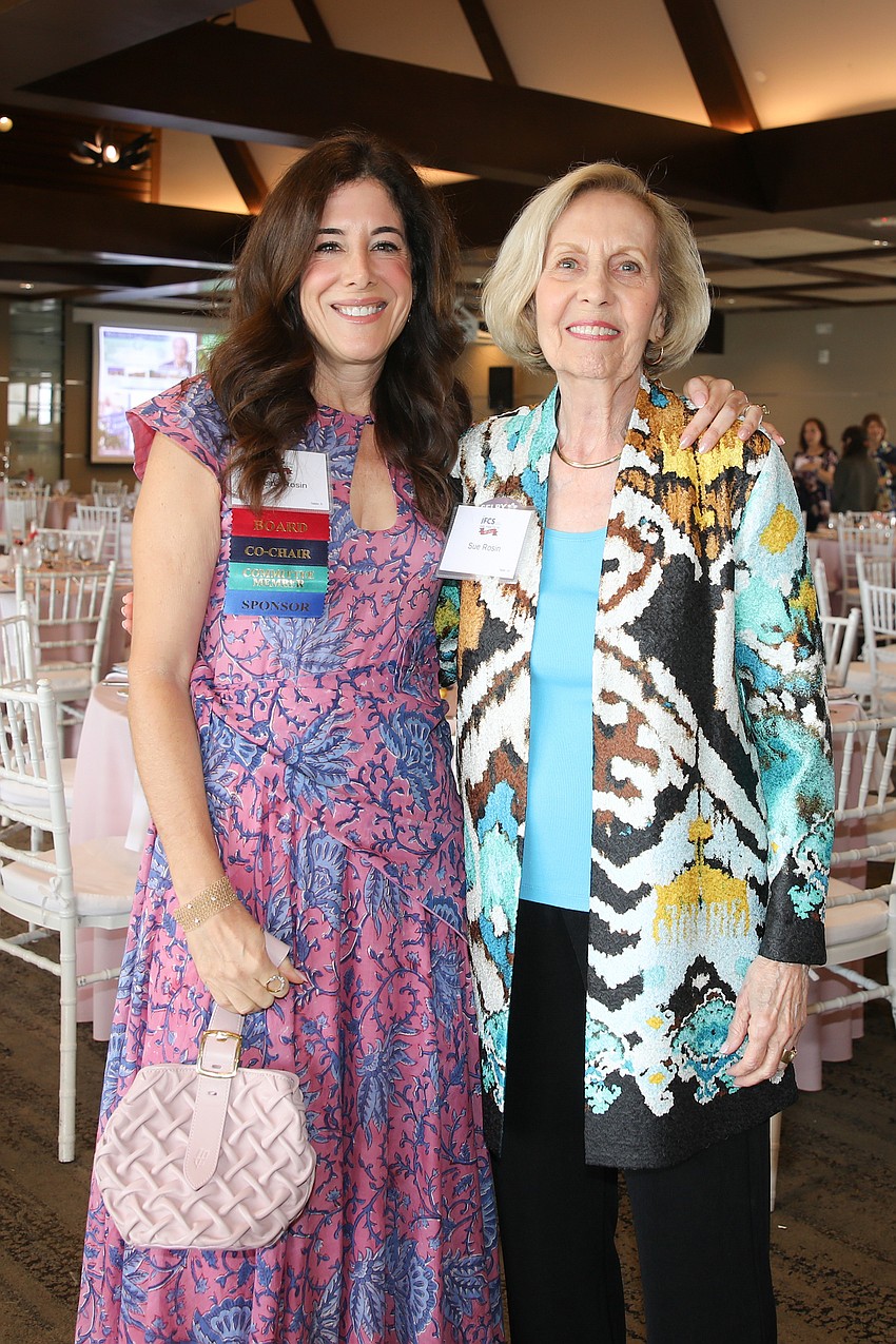 Sasha Rosin and her bonus mom, Sue Rosin.