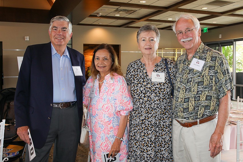 John Havasy, Dede Moore, Ann Havasy and Brian Moore.