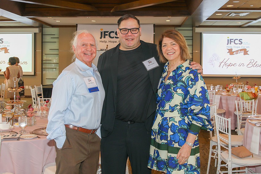 Frank Tallman, Brett Glauser and Dr. Helene Lotman