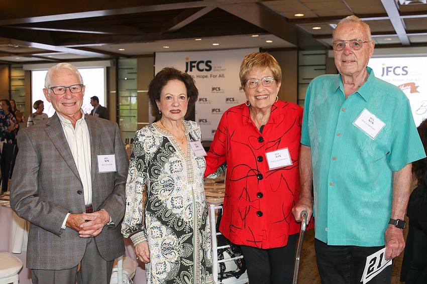 Ben and Brenda Schneider with Nancy and Bob Lindeman