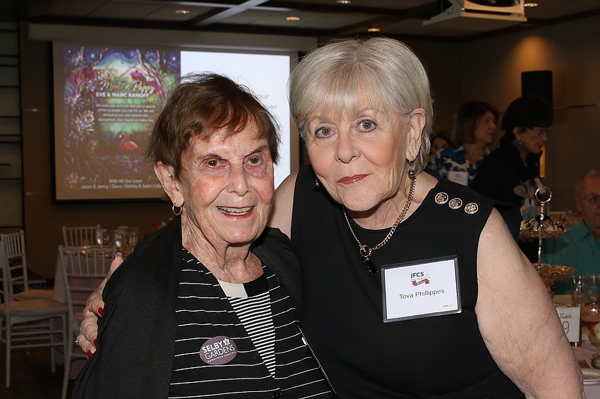 Nancy Roucher and Tova Phillippes