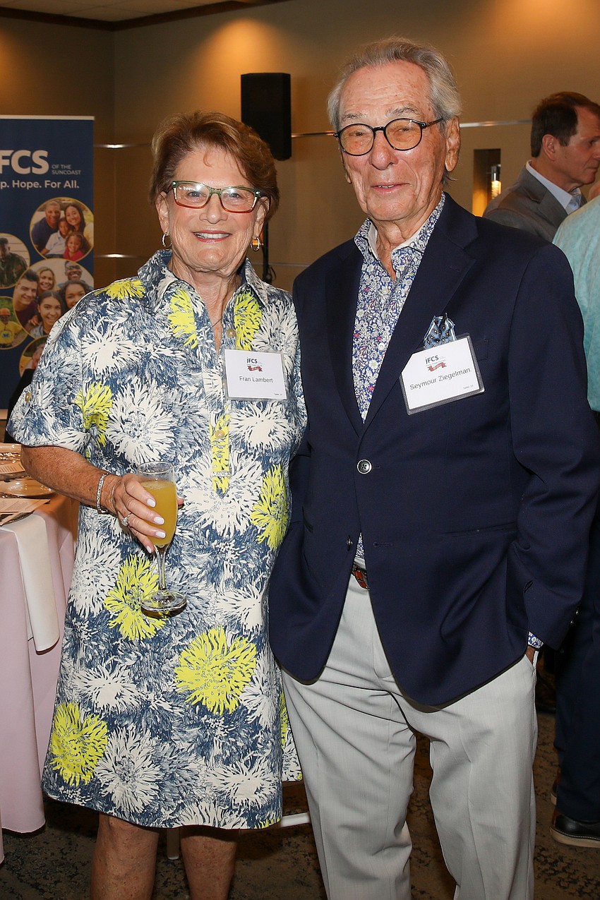 Fran Lambert and Seymour Ziegleman