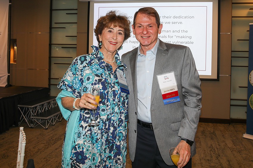 Barbara Brizdle and Marc Kanoff