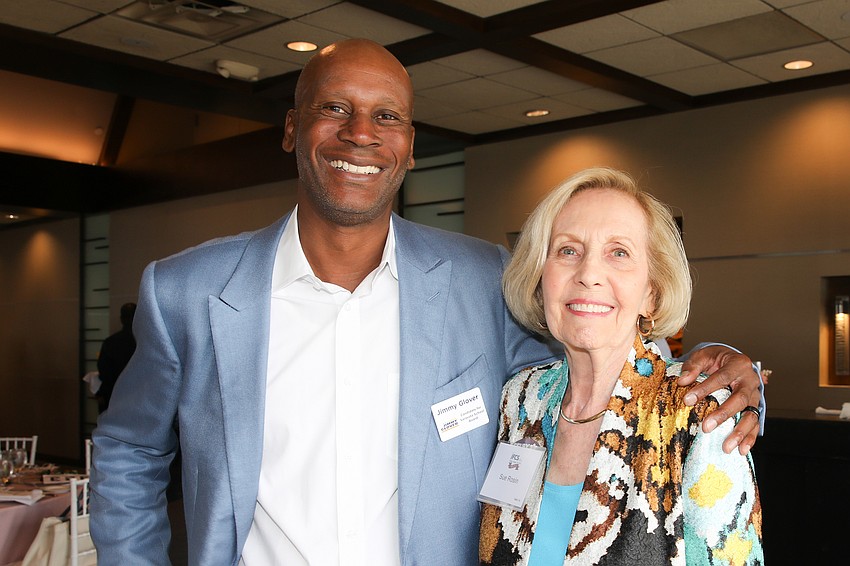 Jimmy Glover and Sue Rosin