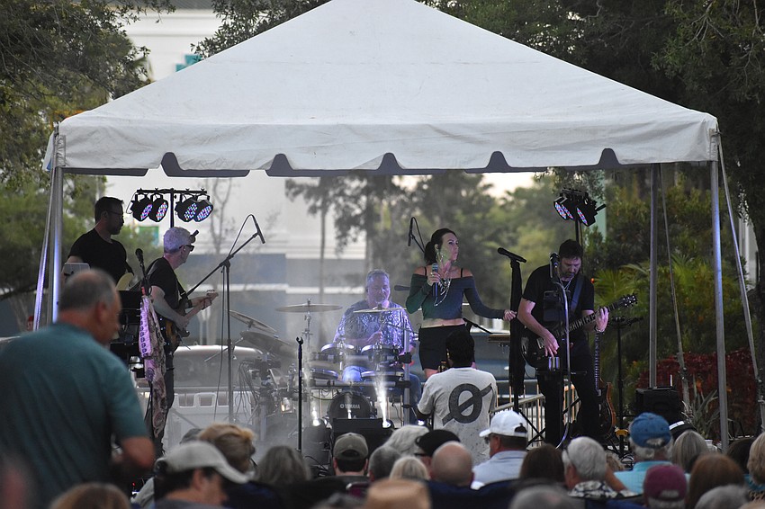 Silver Thunder, a band that plays covers from the '70s and '80s, performs at Music on Main April 3.