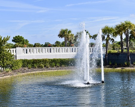 Under Southwest Florida Water Management District's Phase III restrictions, water fountains can only run four hours per day.