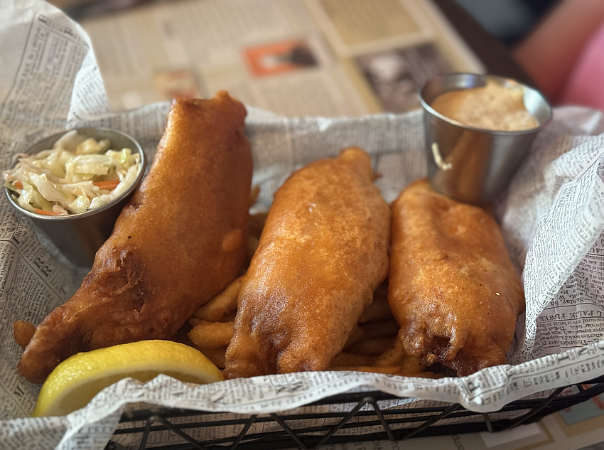 My dad claimed Owen's fish n' chips version the best outside of the United Kingdom. My dad claimed Owen's fish n' chips version the best outside of the United Kingdom.