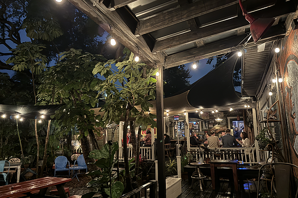 The original Owen's Fish Camp in Burns Court defines the quintessential "cottage."