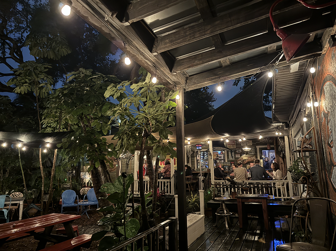 The original Owen's Fish Camp in Burns Court defines the quintessential "cottage."