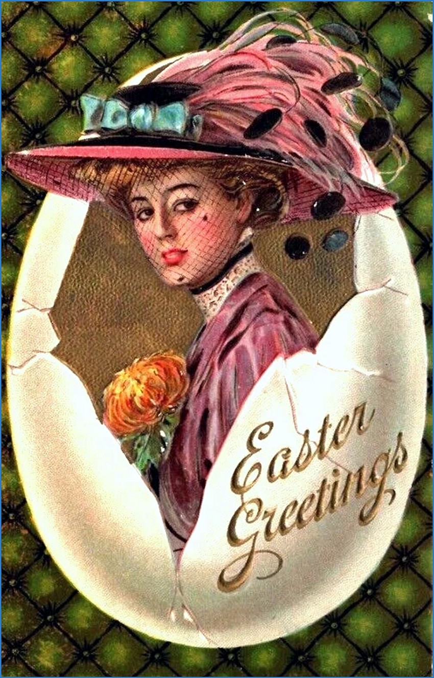 An Easter postcard, circa 1910. Courtesy of Randy Jaye