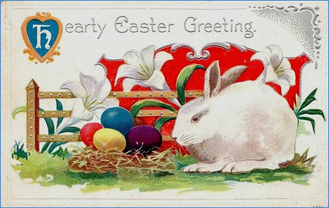 An Easter postcard, circa 1915. Courtesy of Randy Jaye