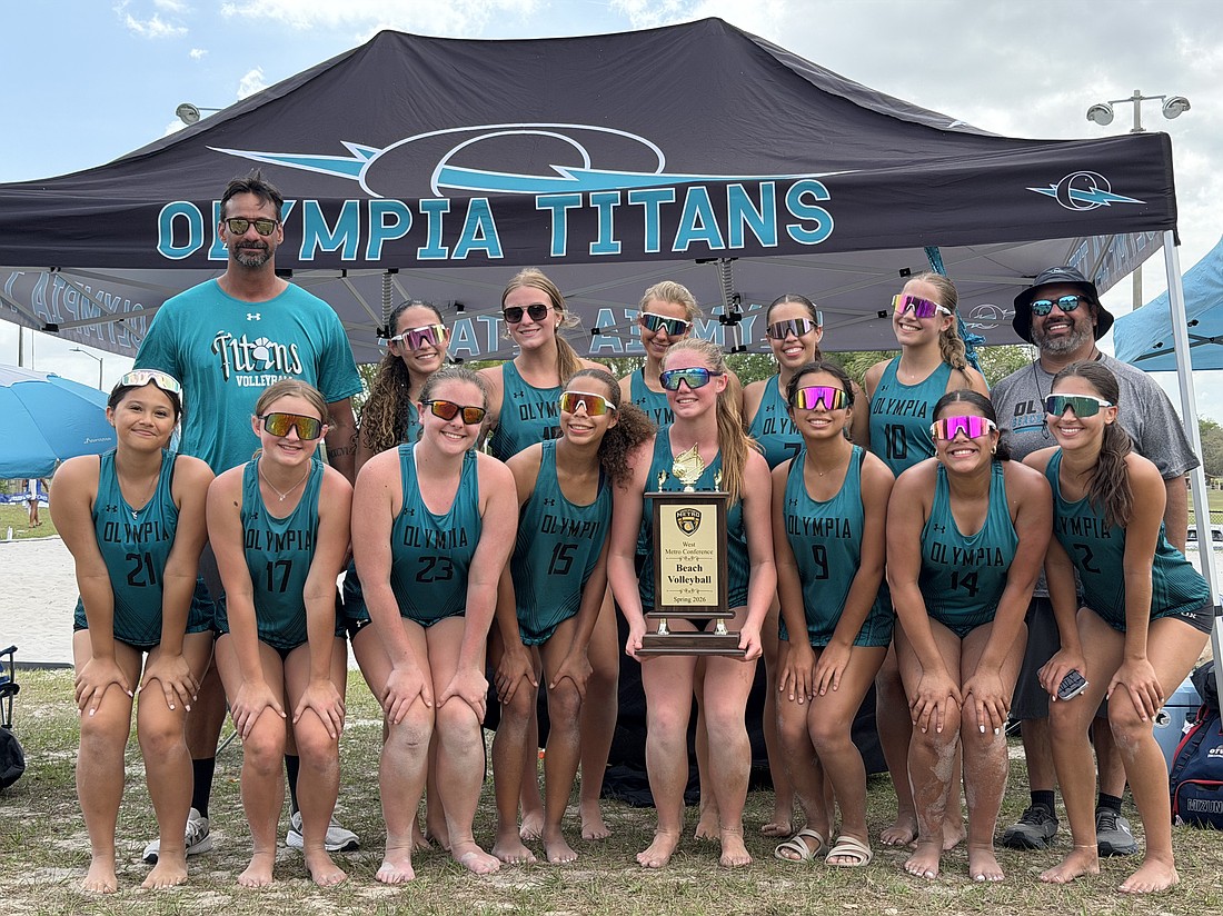 Olympia High celebrated taking home first-place in the West Metro Tournament.