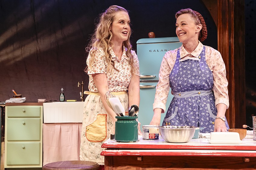 Rachel Moulton and Susan Haefner star in Florida Studio Theatre's 
