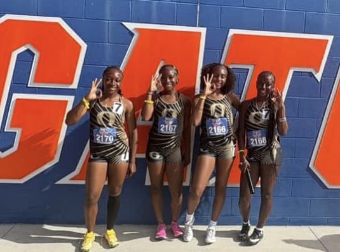 Ocoee High girls track athletes accomplishment came during the Pepsi Florida Relays High School.
