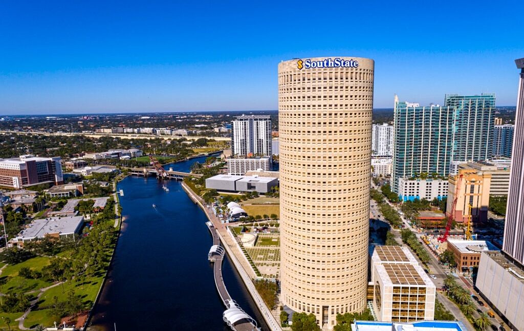 Rivergate Tower is a 31-story office tower at 400 N. Ashley Drive in downtown Tampa.