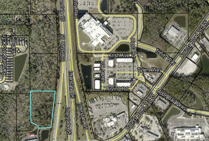 Fairfield by Marriott Inn & Suites is exploring a location in northern St. Johns County off County Road 210, west of Interstate 95.
