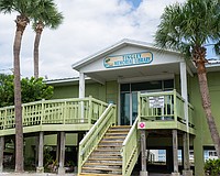 The Tingley Library in Bradenton Beach, pictured in October 2025, is in need of repairs estimated at $230,000.