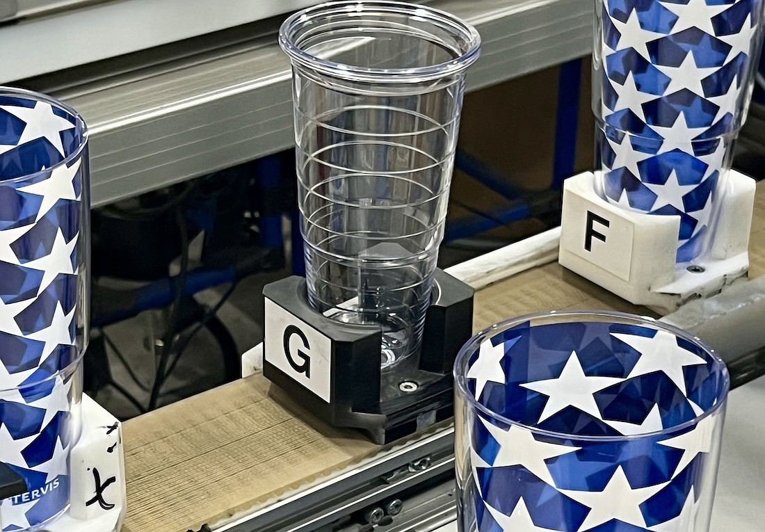 Tervis makes tumblers and other drinkware.