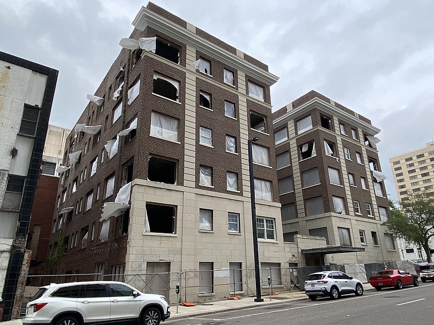 Gateway Jax announced April 9 that the former Ambassador Hotel at Church and Julia streets will be redeveloped into Hotel Merrydelle in honor of a pioneering founder of the Museum of Contemporary Art, Merrydelle Hoyt. The 102-year-old building will include a Marriott Tribute Portfolio hote